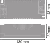 Driver LED Ledvance EC Performance DR PC-PFM-25/220-240/700