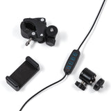 Trípode Iluminación Videoblogs  8W Ø16Cm 68►200Cm Regulable