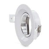 Aro Foco Downlight  Circular GU10 Ø92Mm - Blanco