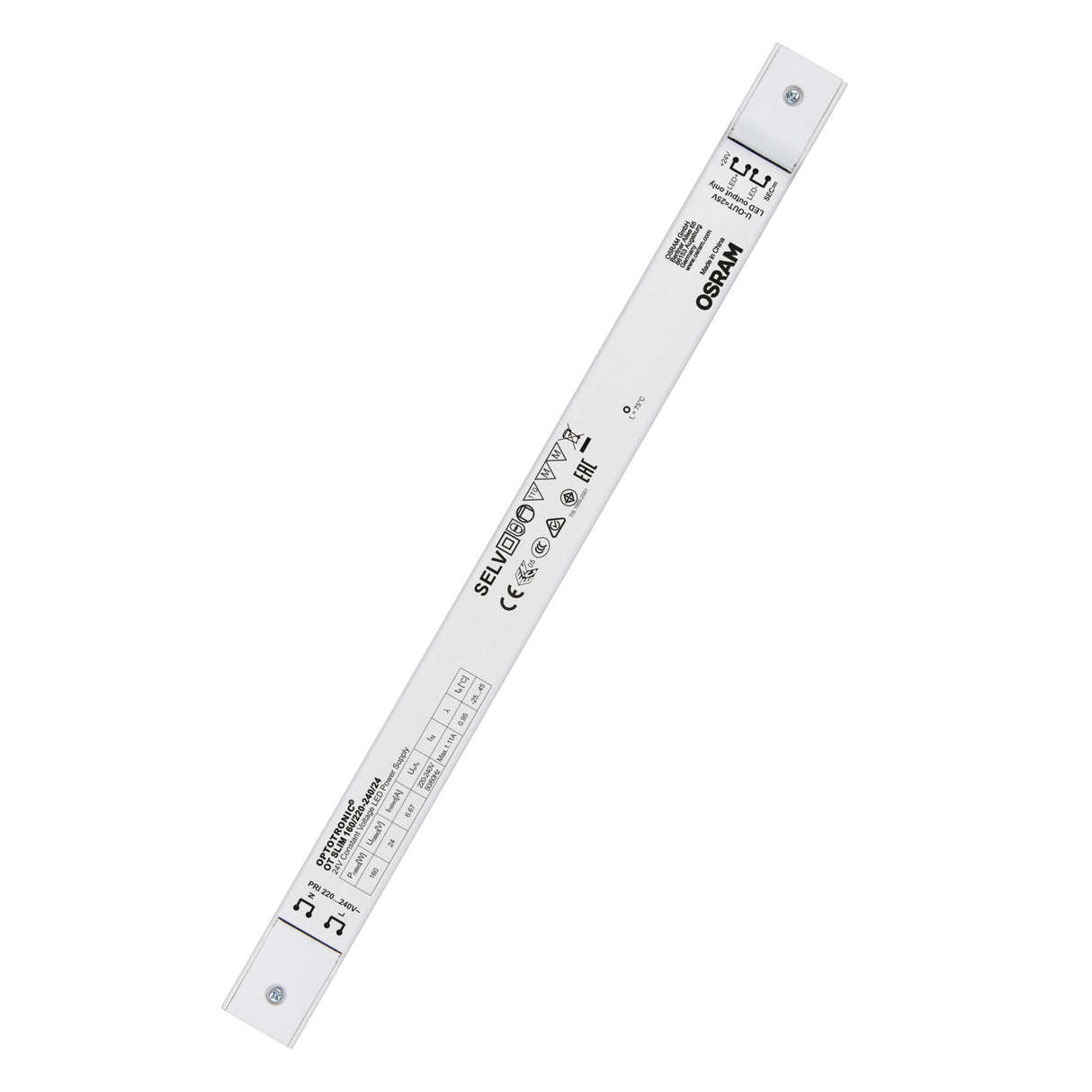 Driver LED Osram OT SLIM 160/220-240/24
