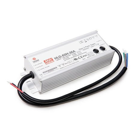 Transformador de LEDs MEANWELL 60W 230VAC/36V Exterior IP65