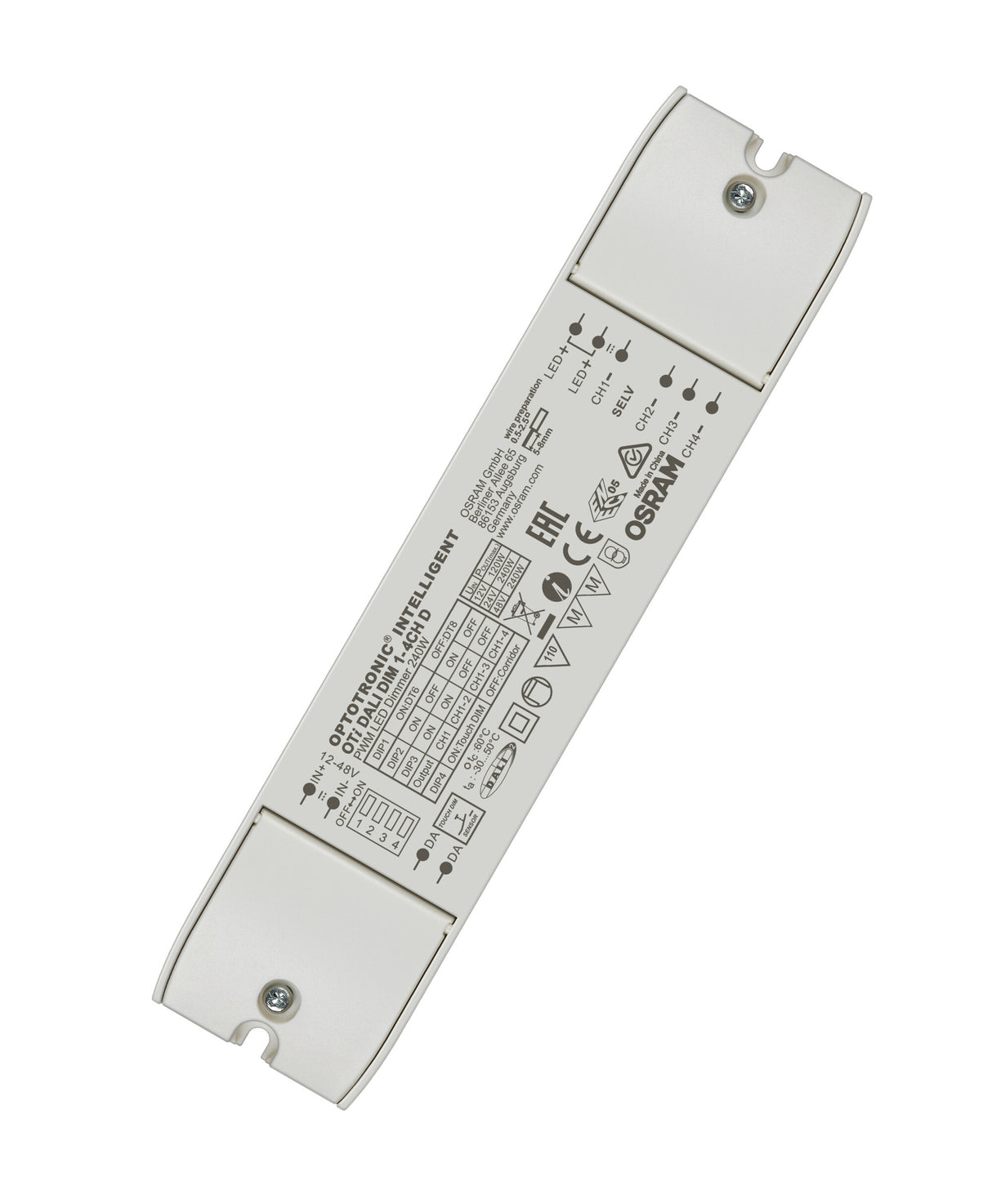 Driver LED Osram OTI DALI DIM 1-4CH D