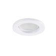 Aro Foco Downlight Circular "Sara" Acero 81mm - Blanco