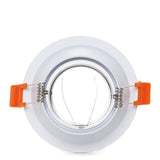 Aro Foco Downlight  Circular GU10 Ø99Mm - Blanco