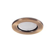 Aro Foco Downlight Circular "Sara" Acero 81mm - Latonado