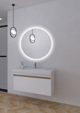 Espejo Iluminado Baño "Bélgica" Ø50Cm Blanco Frío [LIMEX-BELG003/50]