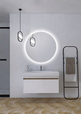 Espejo Iluminado Baño "Bélgica" Ø60Cm Blanco Frío [LIMEX-BELG003/60]