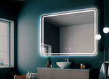 Espejo Iluminado Baño "Austria" 80Cm Blanco Frío [LIMEX-AUST012/80]