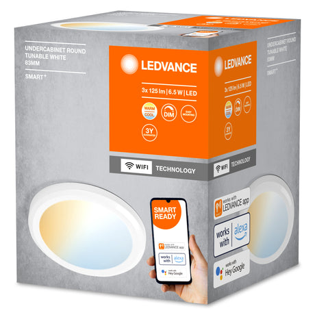 Luminaria de Armario LED Ledvance "Smart"   6,5W 210Lm 3000…6500K 110º IP20 Regulable