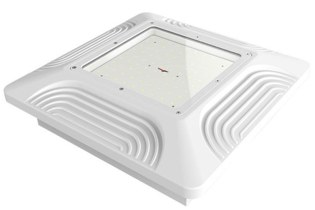 Luminaria LED Gasolineras Superficie Lumileds IP65 100W 13000Lm