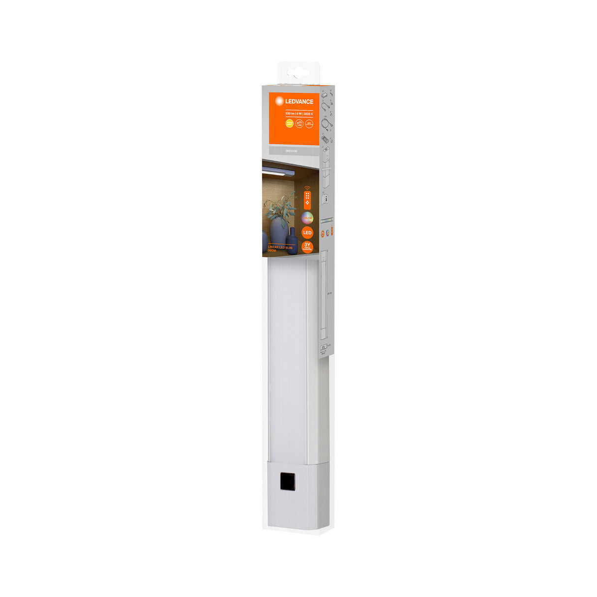 Luminaria Lineal LED Ledvance   6W 350Lm 3000K 110º IP20 Regulable