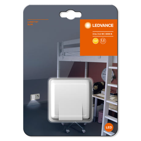 Luz de Noche LED LEDVANCE 0,3W 3Lm 3000K Sensor IP20