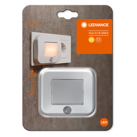 Luz de Noche LED LEDVANCE 0,7W 10Lm 3000K Sensor IP20