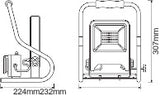 Luz de Trabajo LED Ledvance     30W 2700Lm 4000K 120º IP44