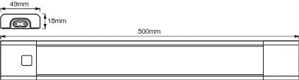 Luminaria Lineal LED Ledvance   6W 350Lm 3000K 110º IP20 Regulable