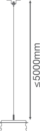 Luminaria LED Ledvance "Low Bay Flex"   Accesorio Kit Suspensión