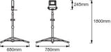 Luz de Trabajo LED Ledvance     50W 4500Lm 4000K 120º IP65