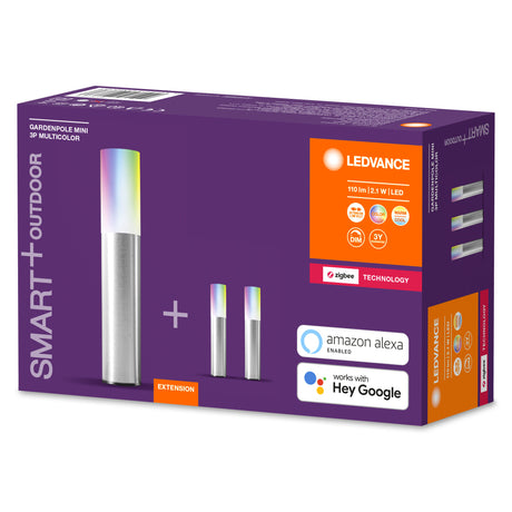 Luz de Jardín Ledvance "Smart"   2,1W 110Lm 2000…6500K 90º IP65 Regulable + Zigbee