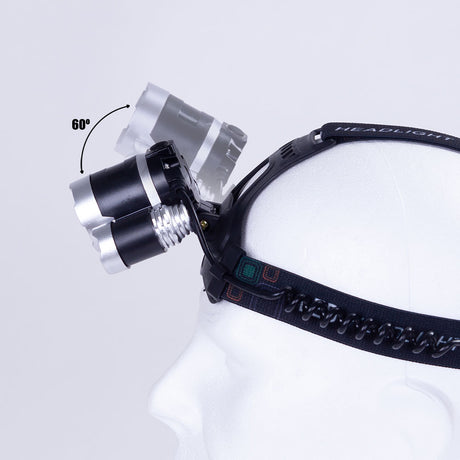 Luz Frontal "Antibo" 10W Aluminio/ABS