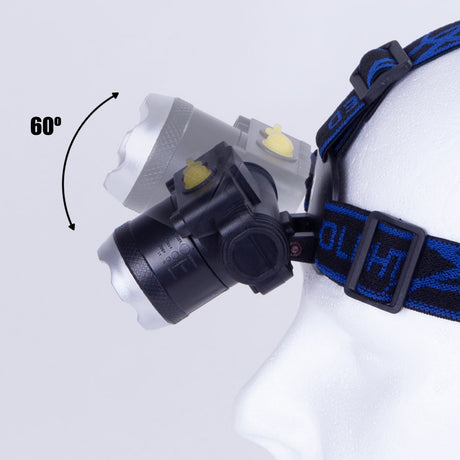 Luz Frontal "Bikila" 10W XPE Aluminio/ABS