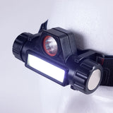 Luz Frontal "Kiprotich" 3W XPE + 3W COB Aluminio/ABS