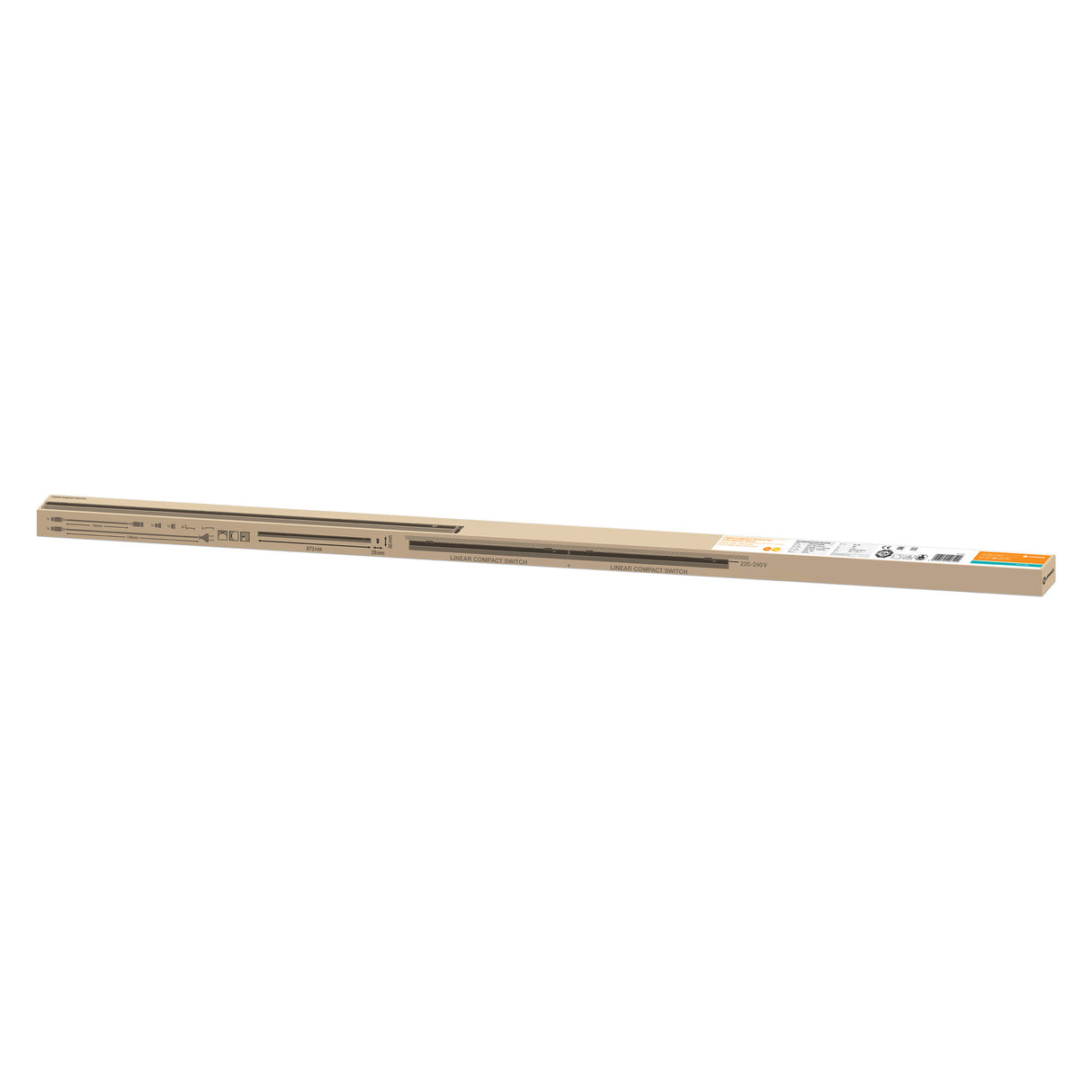 Luminaria LED Lineal Ledvance "Compact"   12W 1200Lm 3000K 140º IP20