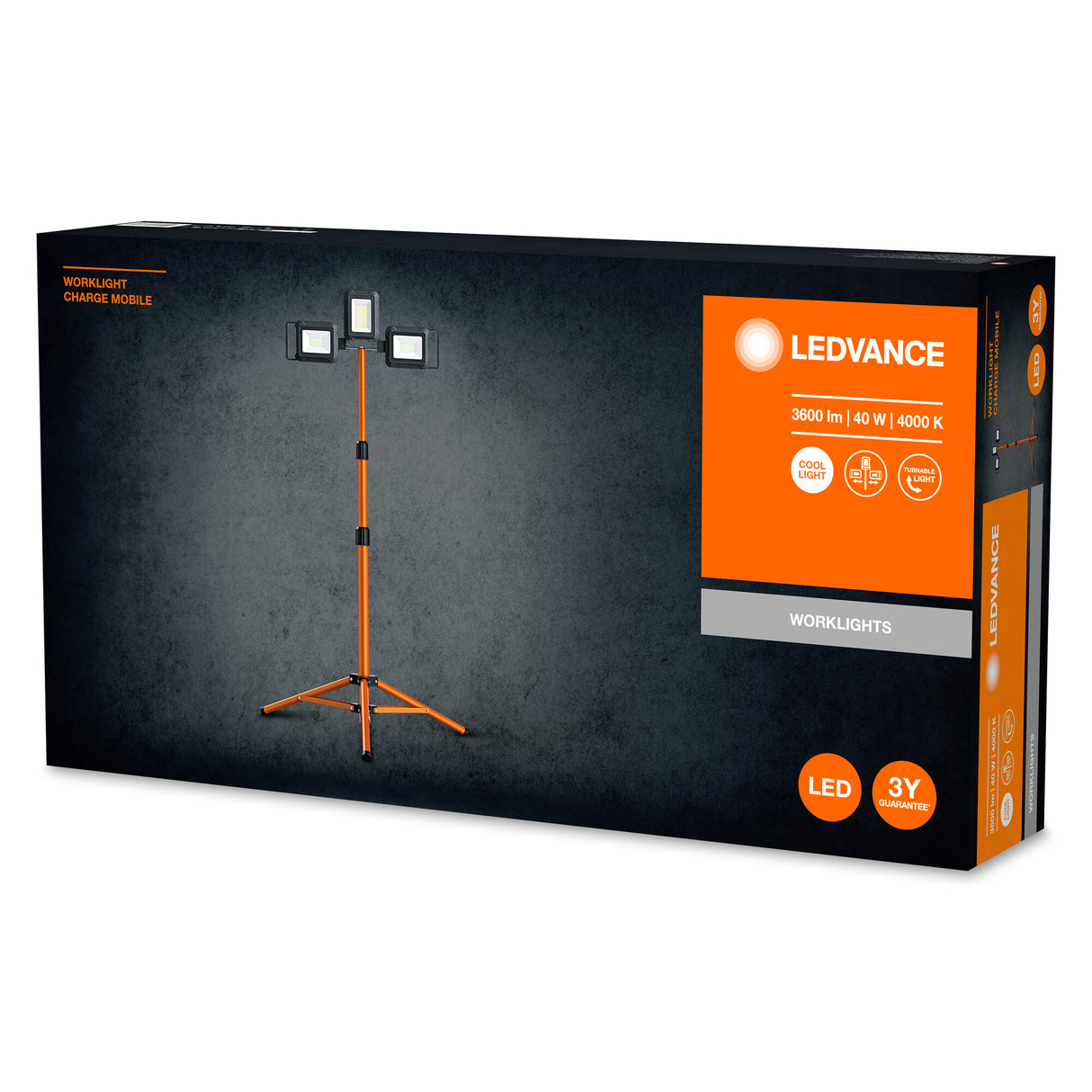 Luz de Trabajo LED Ledvance     40W 3600Lm 4000K 110º IP54