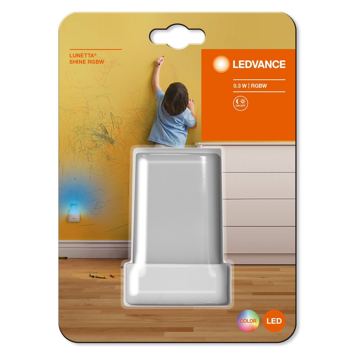 Luz de Noche LED LEDVANCE 0,28W 2700 … 6000K IP20