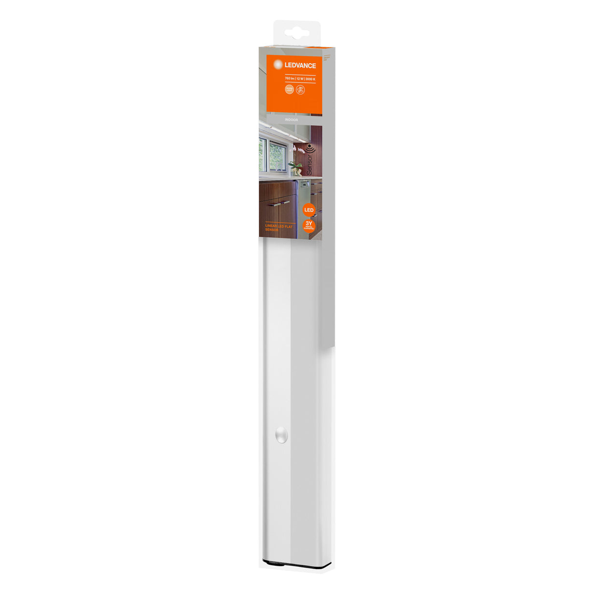 Luminaria Lineal LED Ledvance Sensor   12W 760Lm 3000K 120º IP20