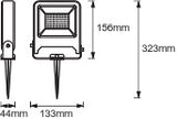 Luminaría LED Ledvance "Endura" Exterior   20W 1700Lm 3000K 120º IP65