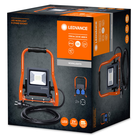 Luz de Trabajo LED Ledvance     20W 1700Lm 4000K 120º IP44