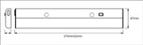 Luminaria Lineal LED Ledvance   6W 320Lm 4000K 120º IP20
