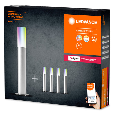 Luz de Jardín Ledvance "Smart"   8,5W 420Lm 2000…6500K 90º IP65 Regulable + Zigbee