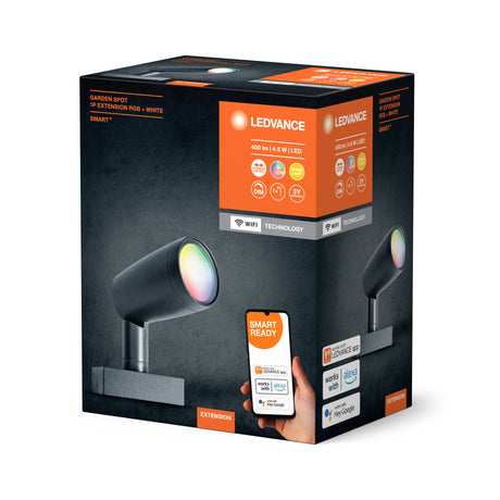 Luz de Jardín LED  Ledvance "Smart"   4,5W 240Lm 3000K 76º IP65 Regulable