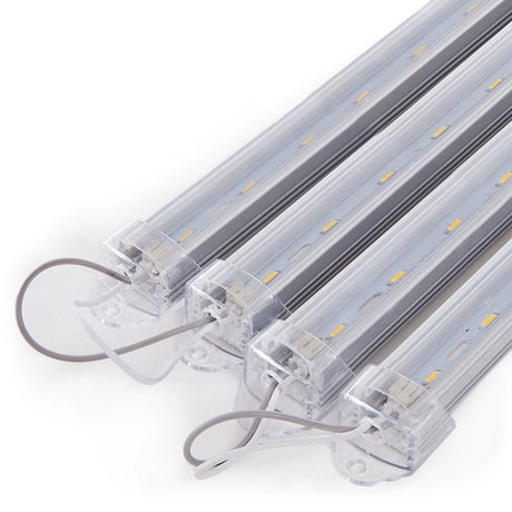 Juego de 4 Barras de LEDs 300mm para Armarios con Transformador