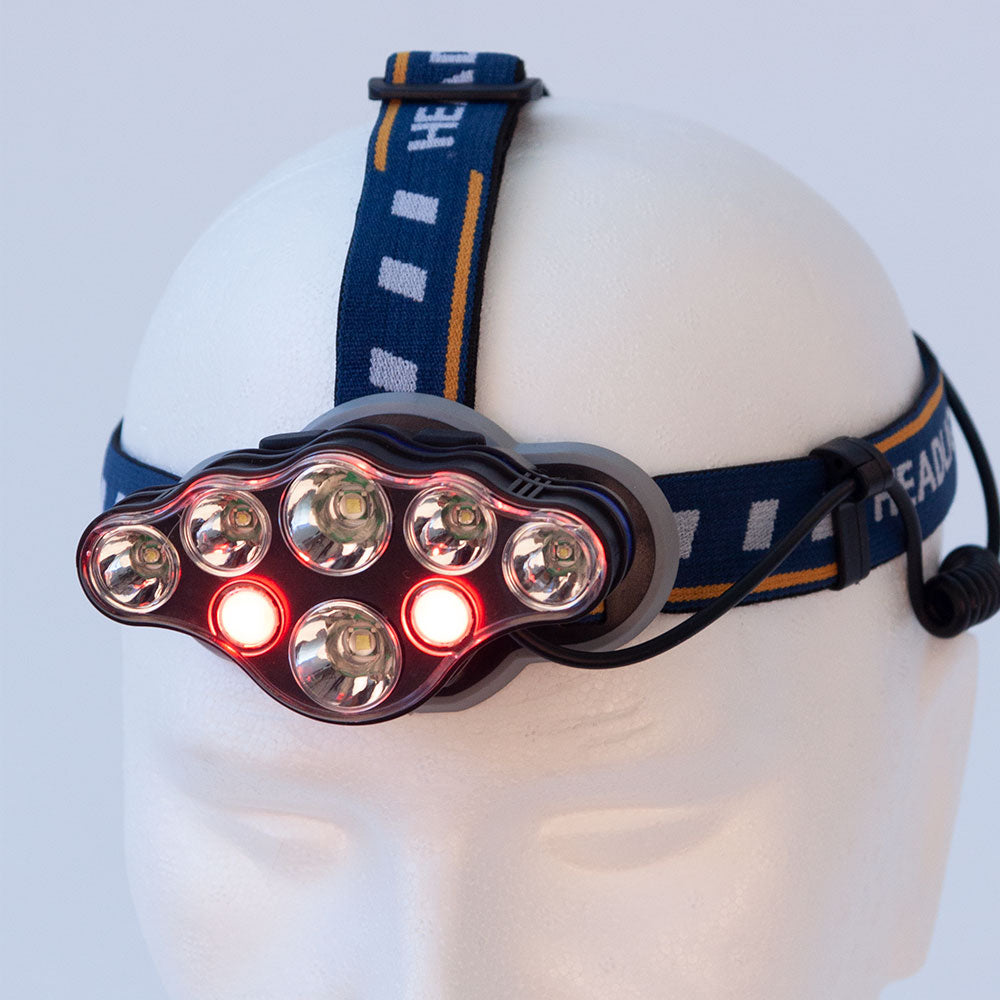 Luz Frontal "Boulami" 10W Aluminio/ABS