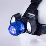 Luz Frontal "Baumann" 10W XPE + 2 x 3W COB Aluminio/ABS