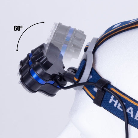 Luz Frontal "Boulami" 10W Aluminio/ABS