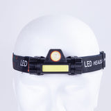 Luz Frontal "Kiprotich" 3W XPE + 3W COB Aluminio/ABS