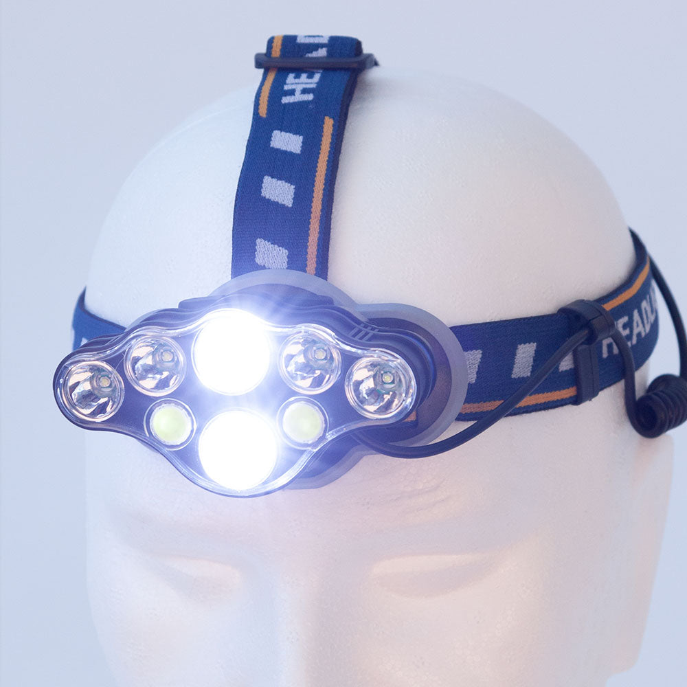 Luz Frontal "Boulami" 10W Aluminio/ABS