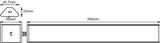 Luminaria LED para Armarios Ledvance    5W 320Lm 3000K 100º IP20 Regulable