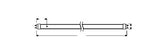 Tubo LED T8 Ledvance/Osram G13 23,4W 4100Lm 6500K 190º IP20