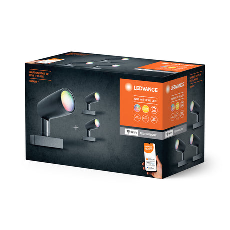 Luz de Jardín LED  Ledvance "Smart"   14,5W 650Lm 3000K 76º IP65 Regulable