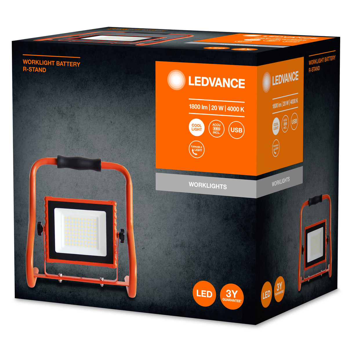 Luz de Trabajo LED Ledvance     20W 1600Lm 4000K 120º IP44