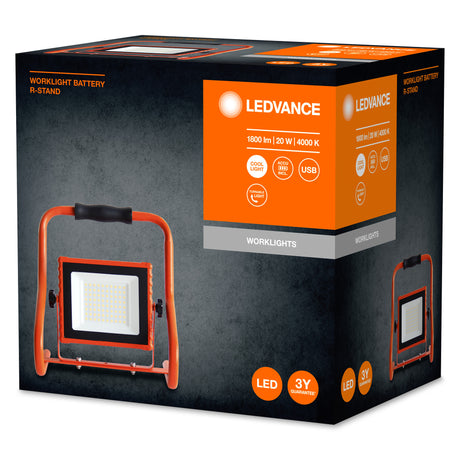 Luz de Trabajo LED Ledvance     20W 1600Lm 4000K 120º IP44