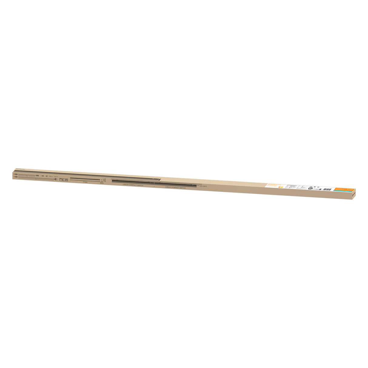 Luminaria LED Lineal Ledvance "Compact"   14W 1400Lm 3000K 140º IP20