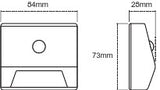Luz de Noche LED LEDVANCE 0,25W 10Lm 4000K Sensor IP54 [LVI-4058075260757]