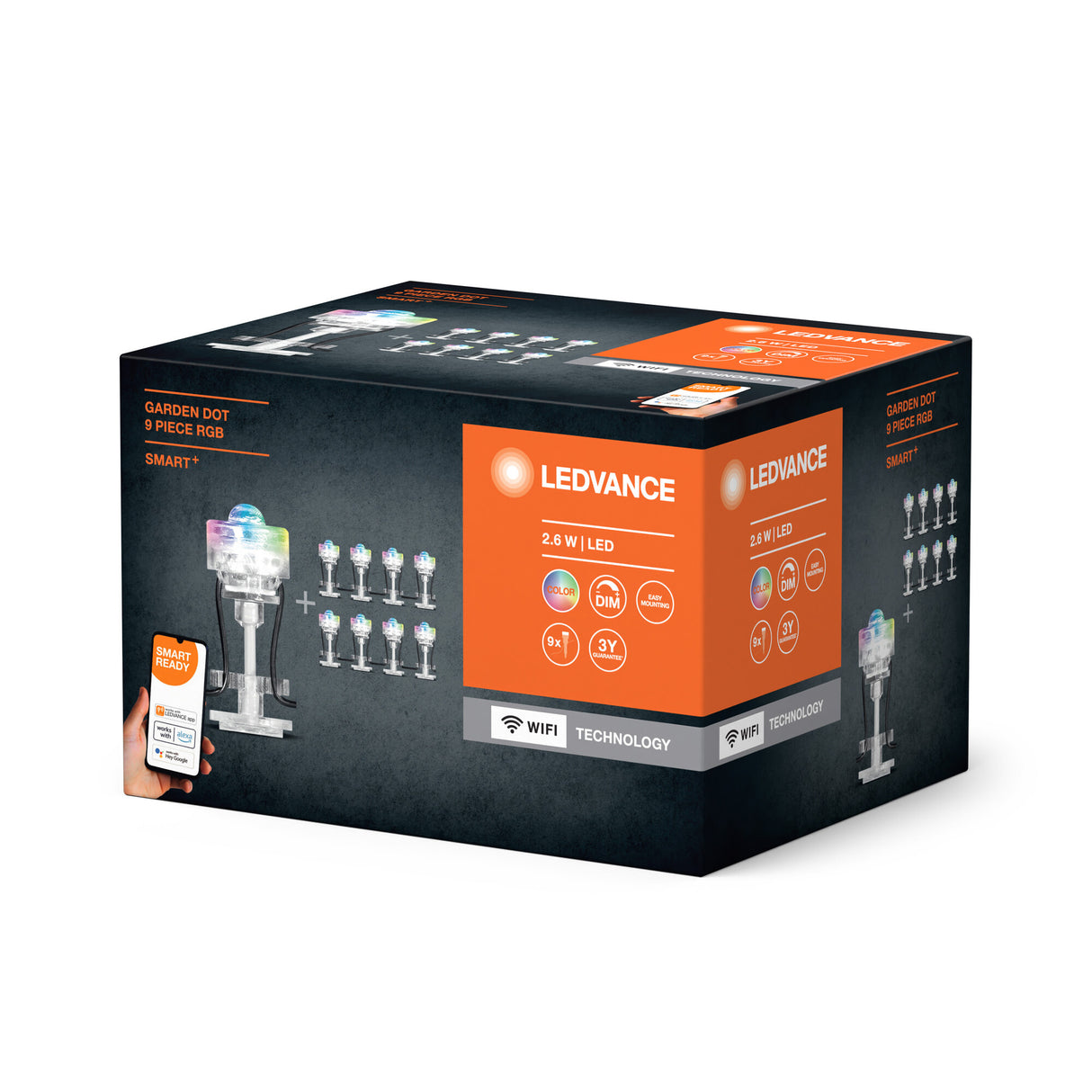 Luz de Jardín LED  Ledvance "Smart"   2,5W 380Lm  K 33º IP65 Regulable