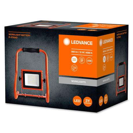 Luz de Trabajo LED Ledvance     10W 800Lm 4000K 120º IP44
